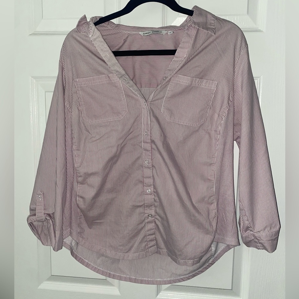 Emily Daniels Button Up Business Casual Shirt